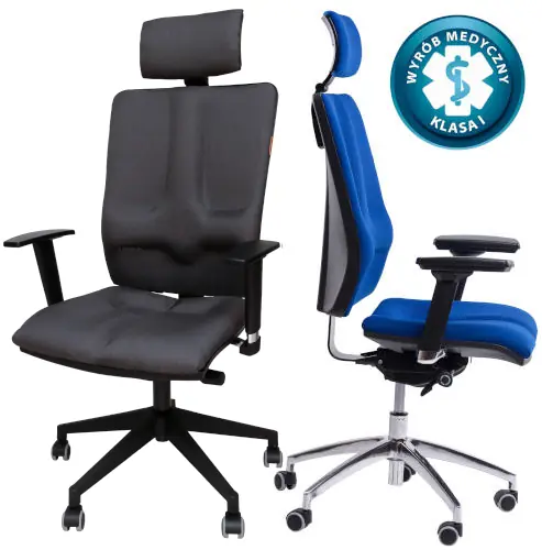 Galaxy Kulik System - fotel rehabilitacyjny biurowy